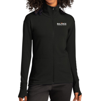  Ladies Flex Fleece Full-Zip Embroidered Logo Thumbnail
