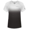 Women's V-Neck Ombre T-Shirt Thumbnail
