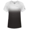 Women's V-Neck Ombre T-Shirt Thumbnail